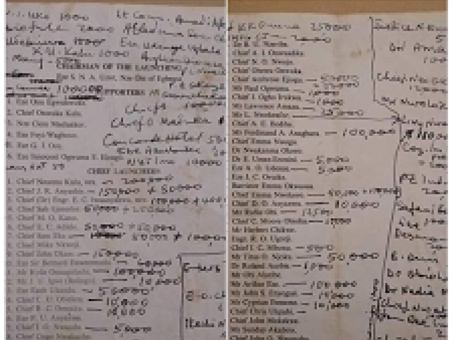 Most of the great infrastructures in Igboland were built through communal efforts