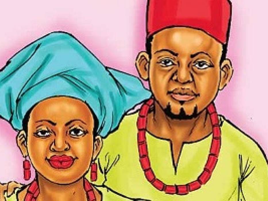 The properties of a woman in a traditional Igbo man's house and who inherits them